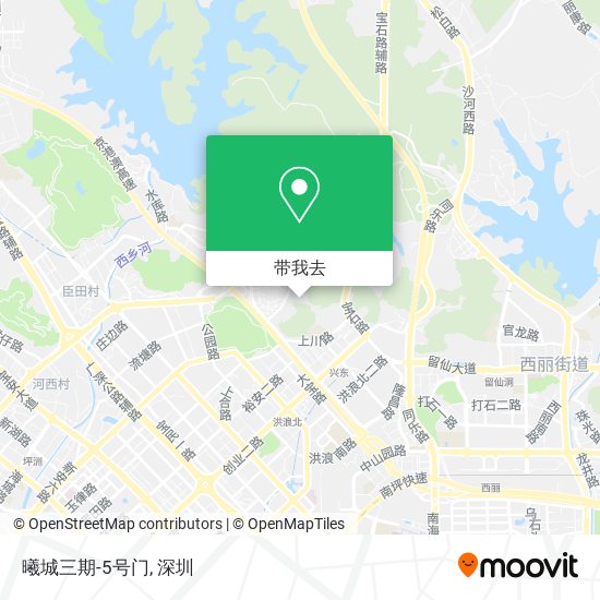 曦城三期-5号门地图