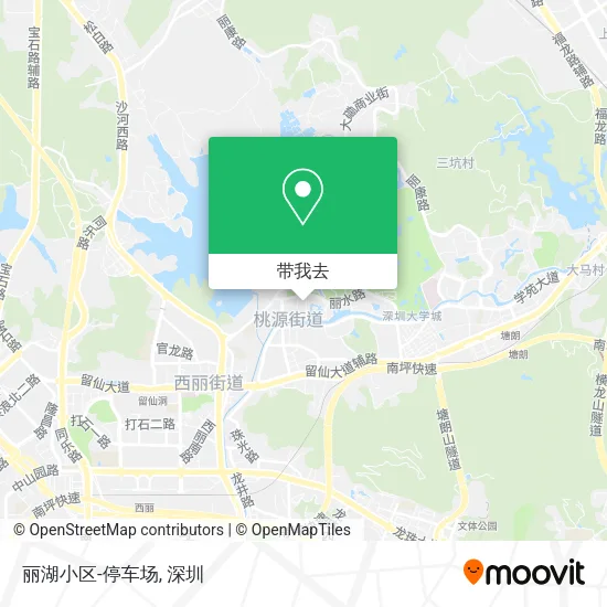 丽湖小区-停车场地图
