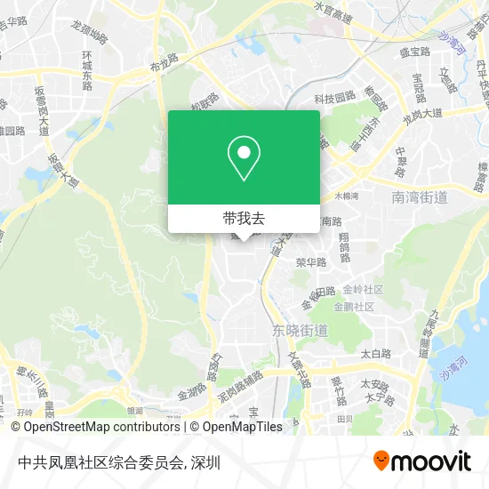 中共凤凰社区综合委员会地图