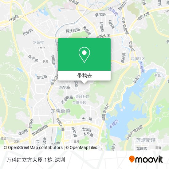 万科红立方大厦-1栋地图