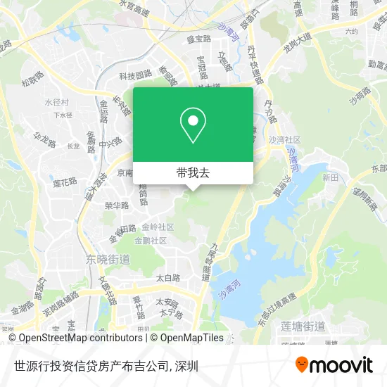 世源行投资信贷房产布吉公司地图