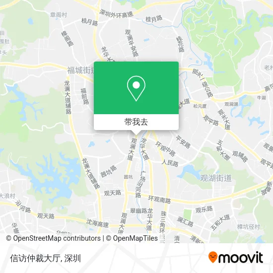 信访仲裁大厅地图