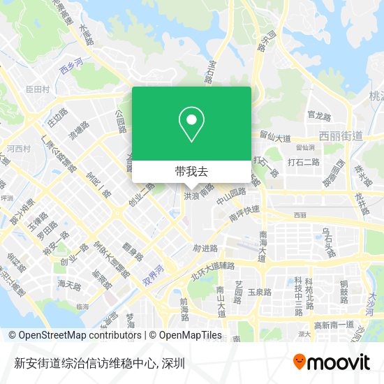 新安街道综治信访维稳中心地图
