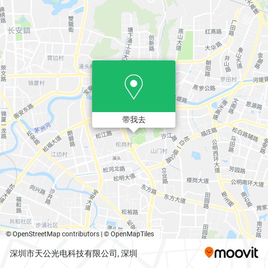 深圳市天公光电科技有限公司地图