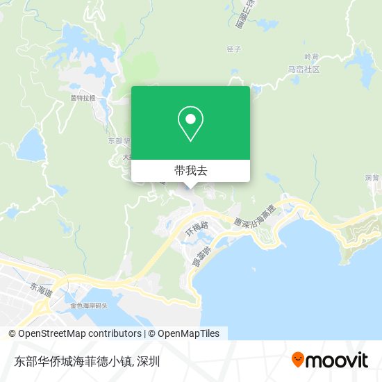 东部华侨城海菲德小镇地图
