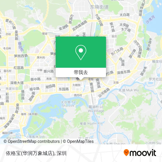 依格宝(华润万象城店)地图
