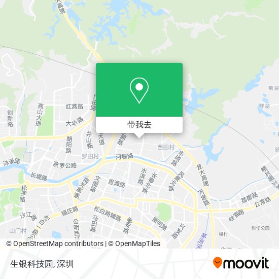生银科技园地图