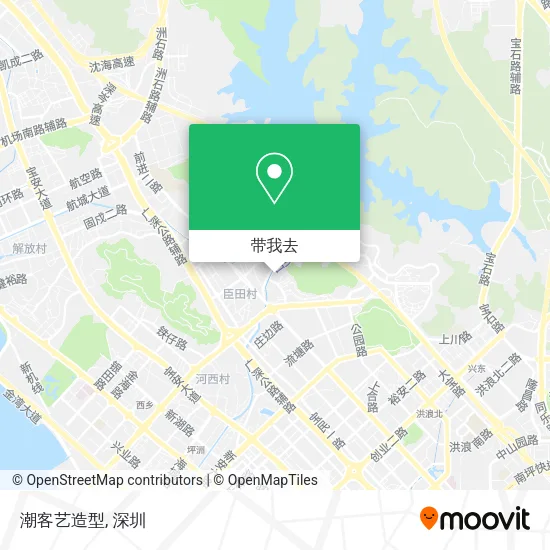 潮客艺造型地图