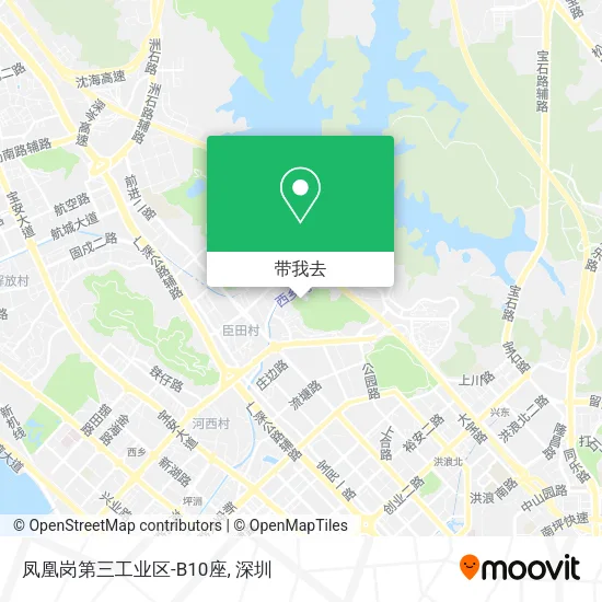 凤凰岗第三工业区-B10座地图