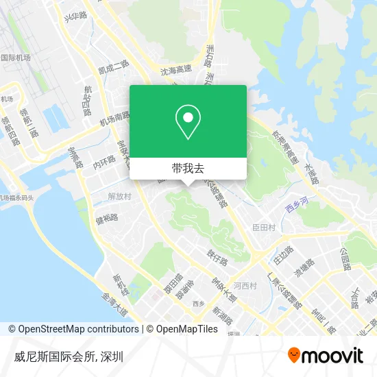 威尼斯国际会所地图