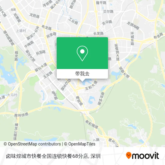 卤味煌城市快餐全国连锁快餐68分店地图