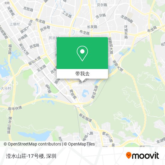 滢水山莊-17号楼地图