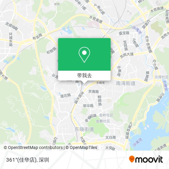 361°(佳华店)地图