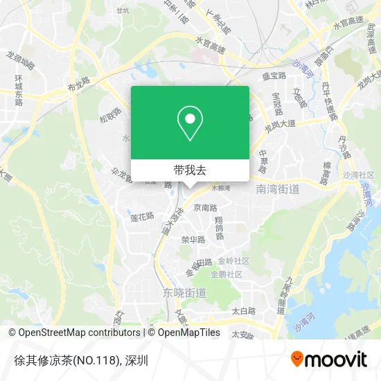 徐其修凉茶(NO.118)地图