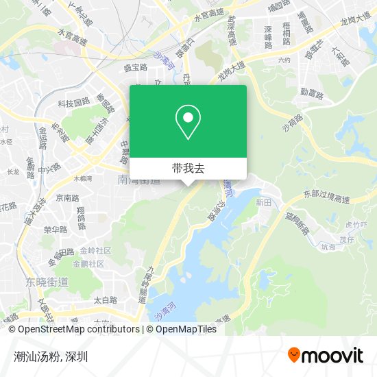 潮汕汤粉地图