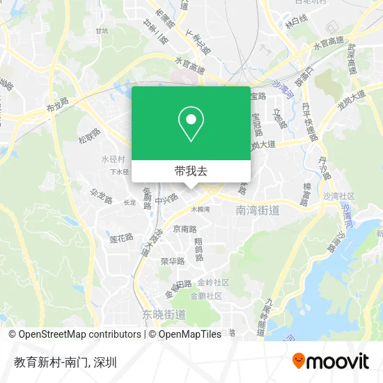 教育新村-南门地图