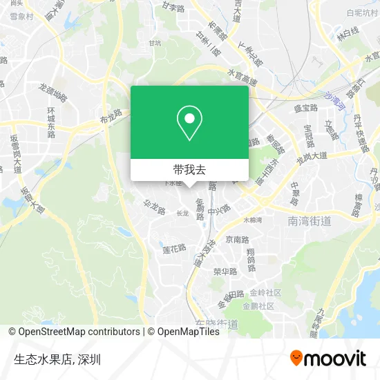 生态水果店地图