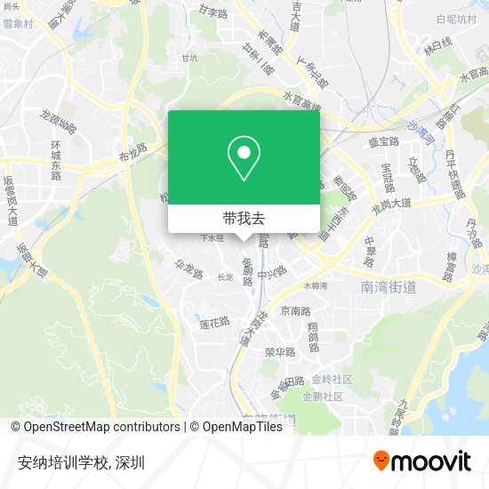 安纳培训学校地图