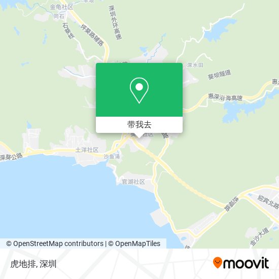 虎地排地图