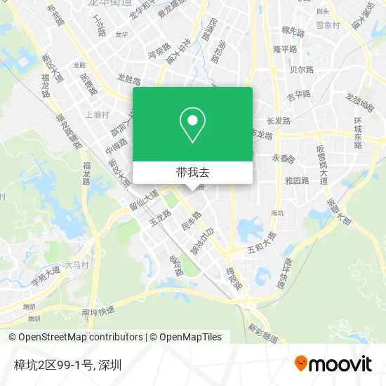 樟坑2区99-1号地图