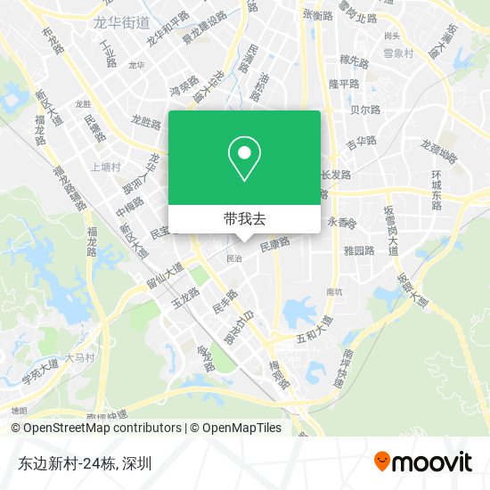 东边新村-24栋地图