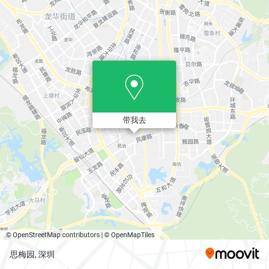 思梅园地图