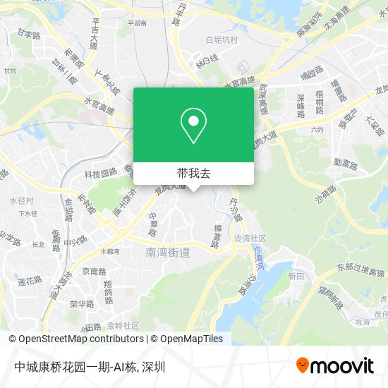 中城康桥花园一期-AI栋地图