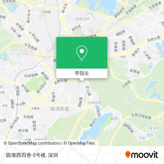 圆墩西四巷-3号楼地图