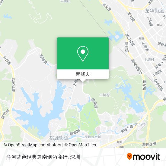 洋河蓝色经典迦南烟酒商行地图