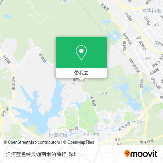 洋河蓝色经典迦南烟酒商行地图