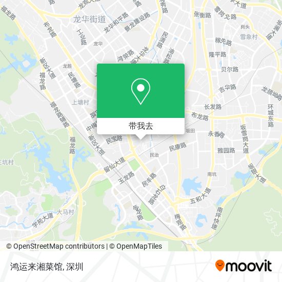 鸿运来湘菜馆地图