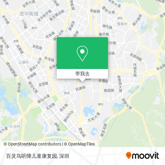 百灵鸟听障儿童康复园地图
