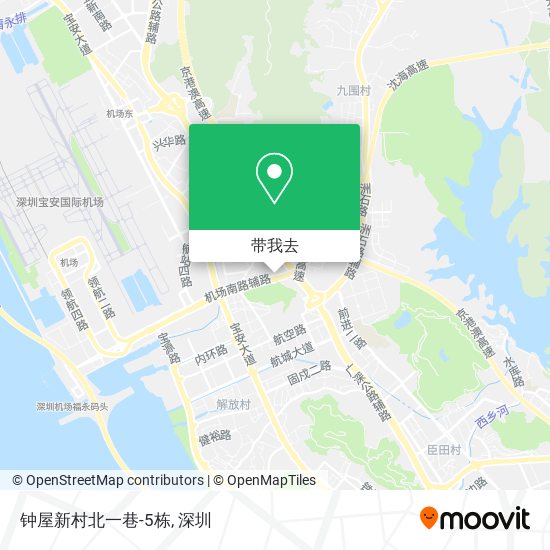 钟屋新村北一巷-5栋地图