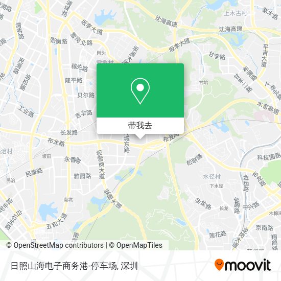日照山海电子商务港-停车场地图