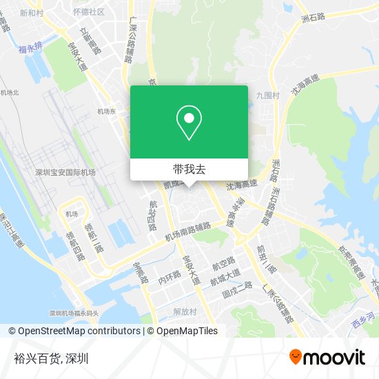 裕兴百货地图