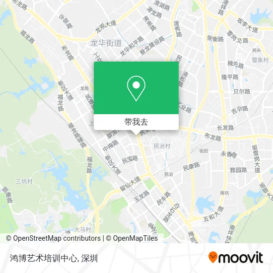 鸿博艺术培训中心地图