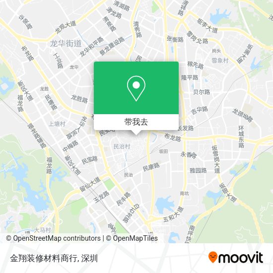 金翔装修材料商行地图