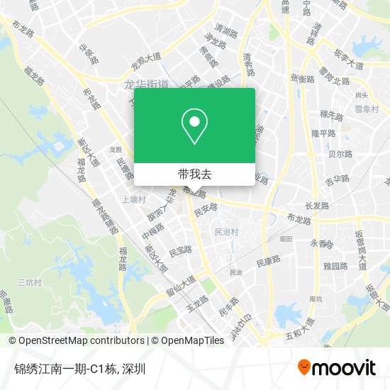 锦绣江南一期-C1栋地图