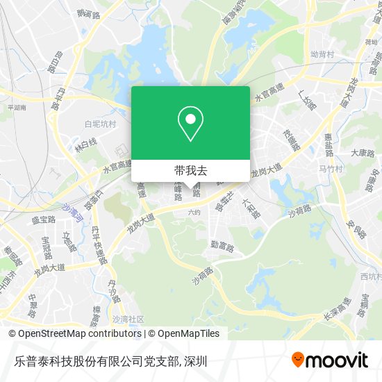 乐普泰科技股份有限公司党支部地图