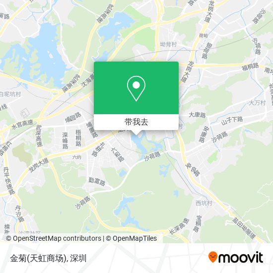 金菊(天虹商场)地图