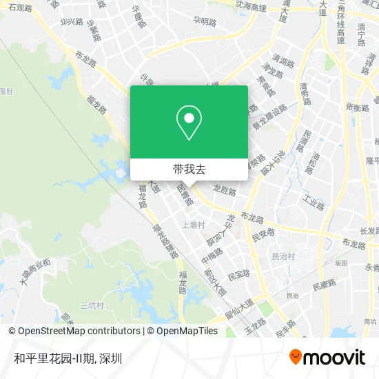 和平里花园-II期地图