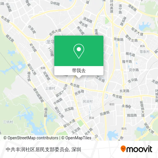 中共丰润社区居民支部委员会地图