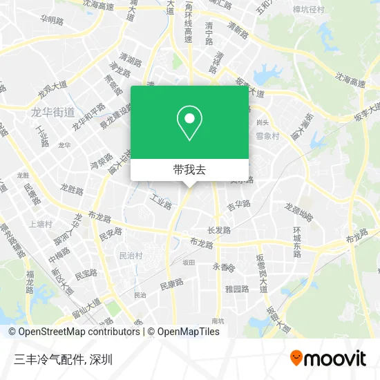 三丰冷气配件地图