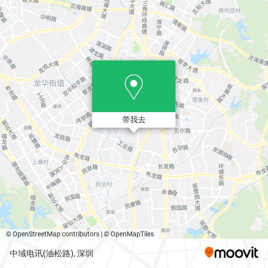 中域电讯(油松路)地图