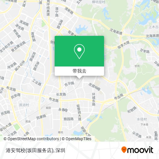 港安驾校(坂田服务店)地图