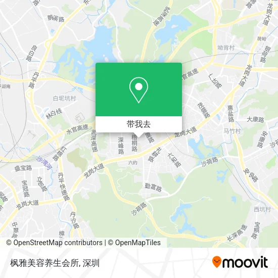枫雅美容养生会所地图
