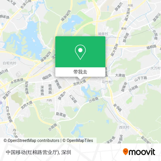 中国移动(红棉路营业厅)地图