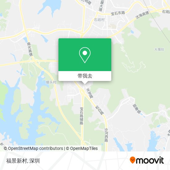 福景新村地图