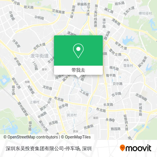 深圳东吴投资集团有限公司-停车场地图