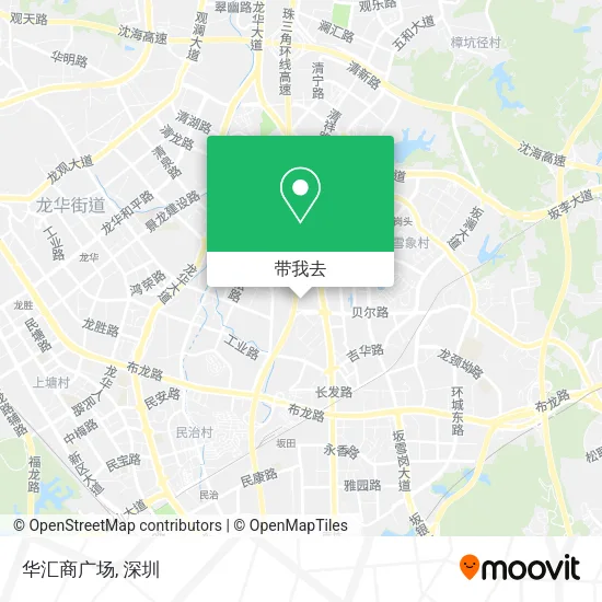 华汇商广场地图